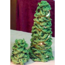 Leafy Christmas Tree Crochet Pattern