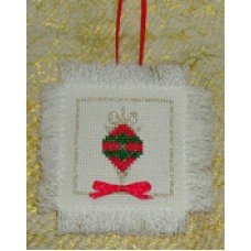 Fancy Christmas Bulb Cross Stitch Ornament Kit