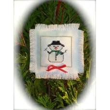 Snowman Cross Stitch Kit