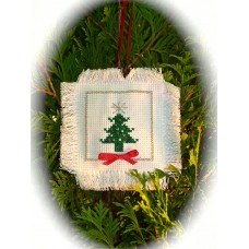 Christmas Tree Cross Stitch Ornament Kit