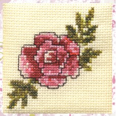 Rose Cross Stitch Pattern