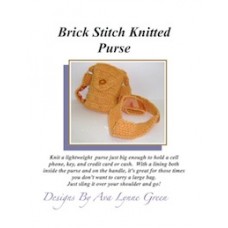 Brick Stitch Knitted Purse Pattern