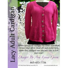 Lacy Adult Cardigan Pattern