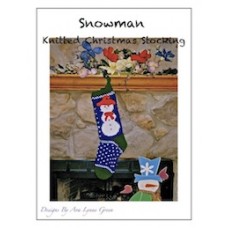 Snowman Knitted Christmas Stocking Pattern